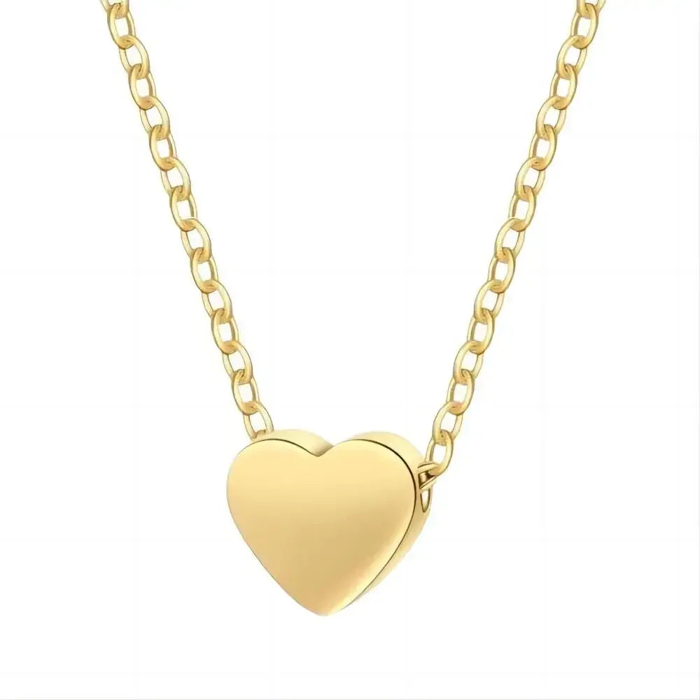 ❤️ Heart Zircon Charm Necklace