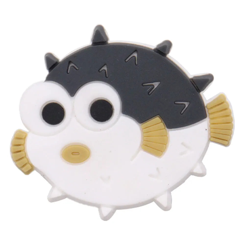 Tropical Fish & Shark Shoe Charms