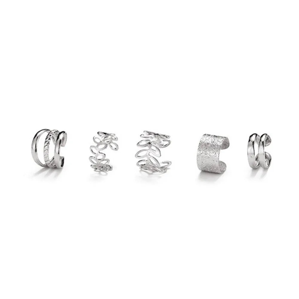 Smooth C-Shape Ear Cuff – No Piercing