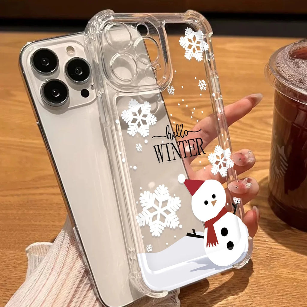 Christmas Snowman iPhone Case
