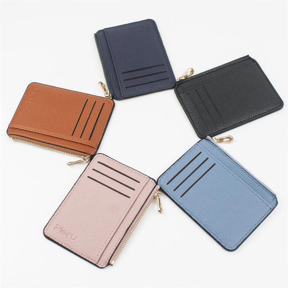 Slim Zip Card Purse