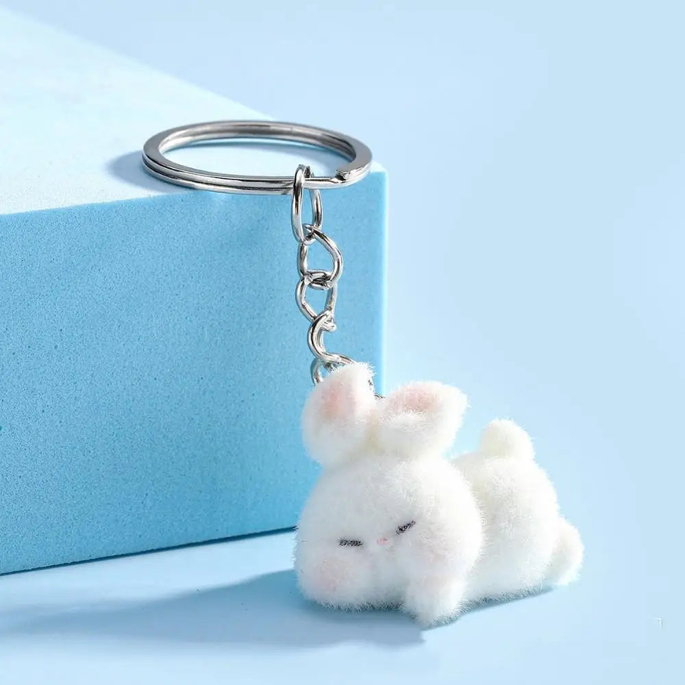 Fluffy Animal Keychains