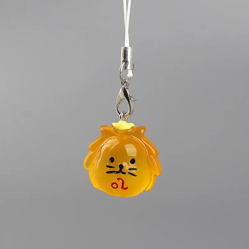 Glow-in-the-Dark Zodiac Keychain