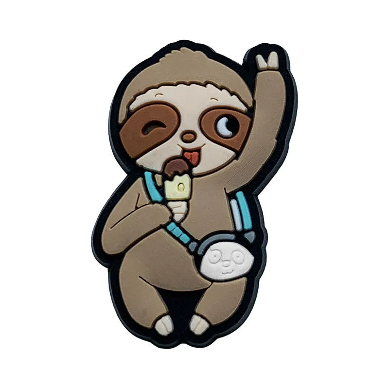 Sloth Shoe Charms