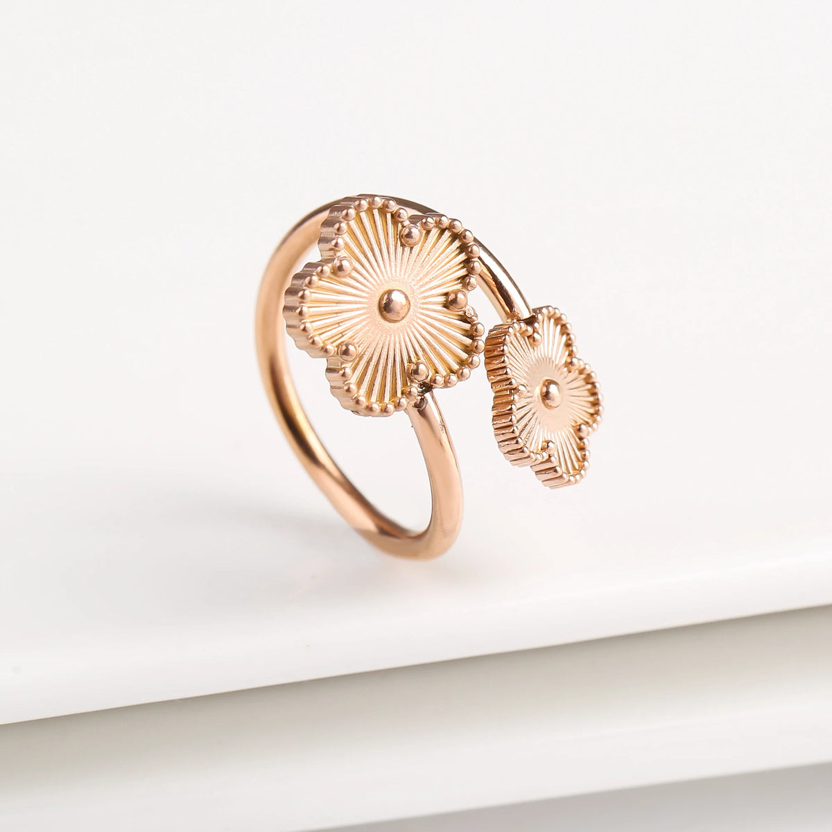 🍀 Lucky Clover Flower Jewelry Set
