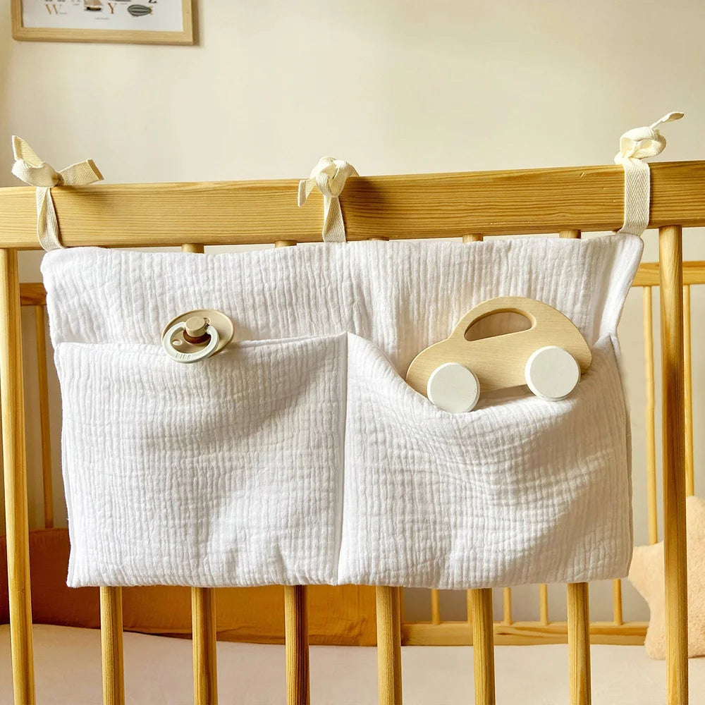 Muslin Crib & Stroller Organizer
