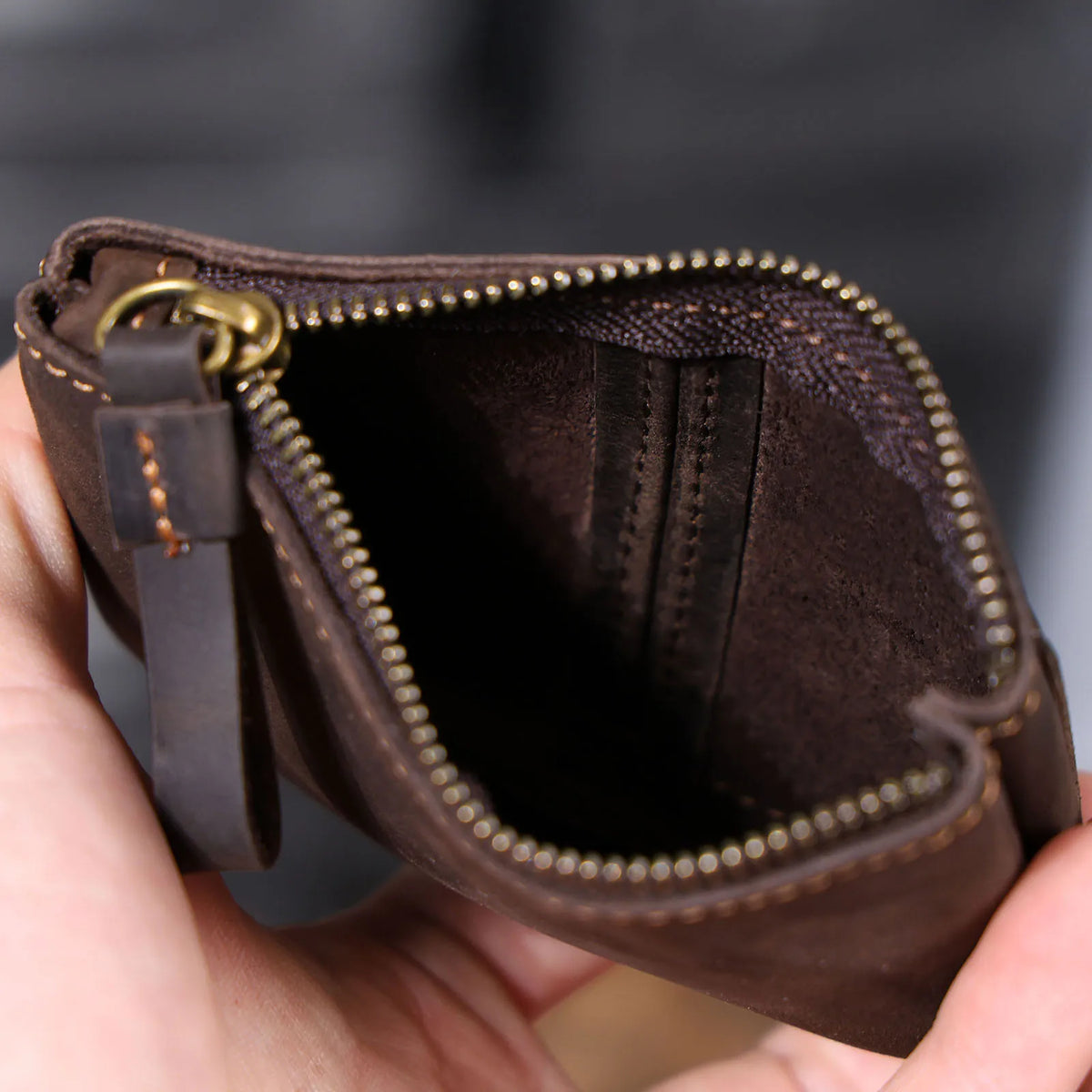 Full Grain Leather Card Holder