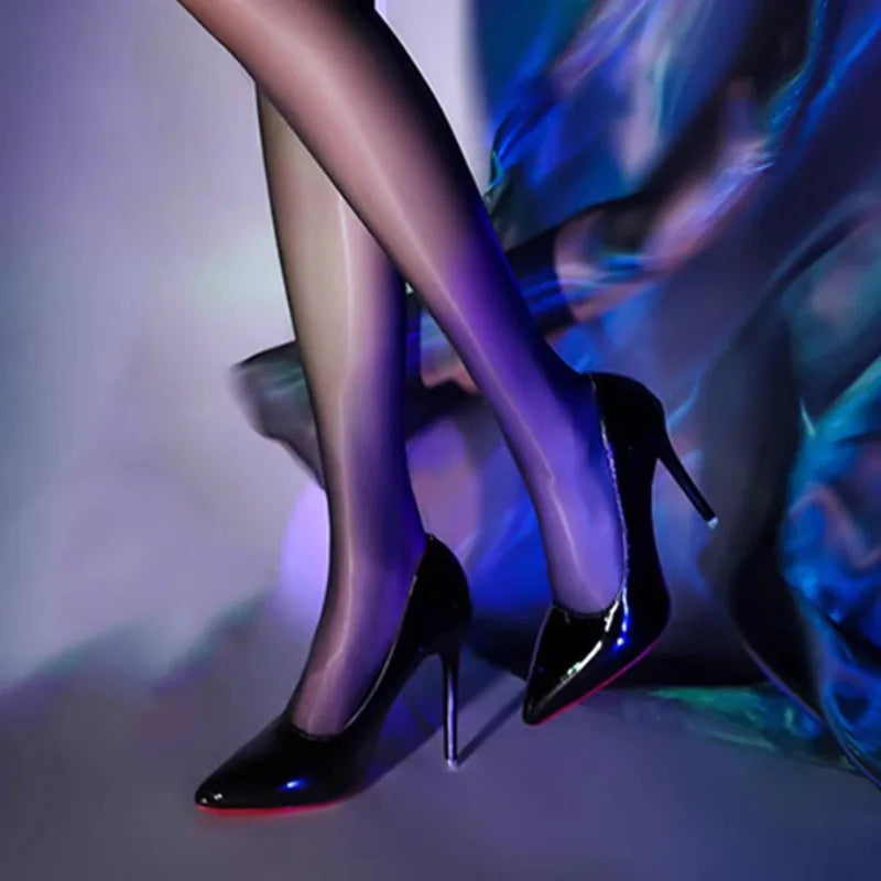 Women's Red-Sole Stiletto Pumps