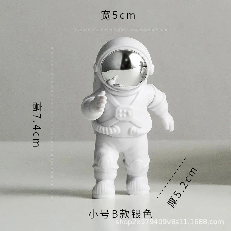 Resin Astronaut Desk Decor