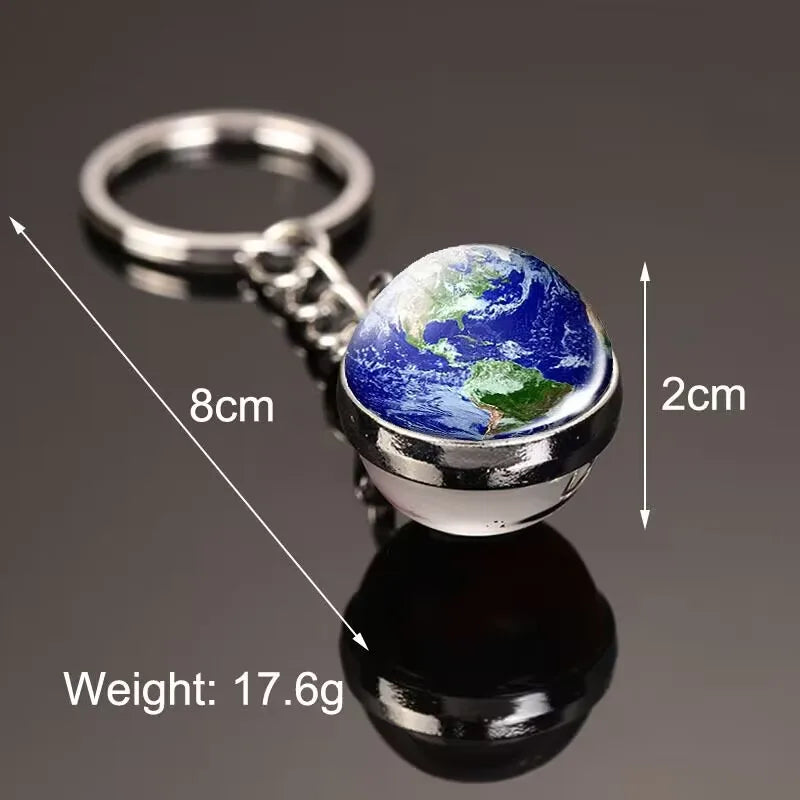 Glow-in-the-Dark Solar System Keychain