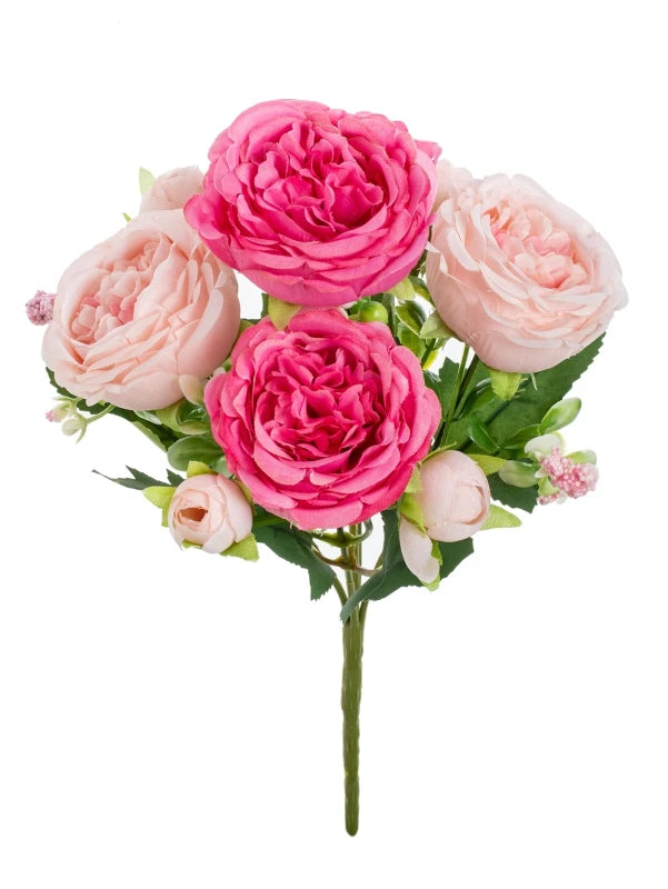 Artificial Rose & Peony Flowers