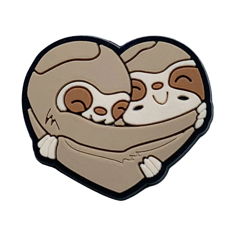 Sloth Shoe Charms
