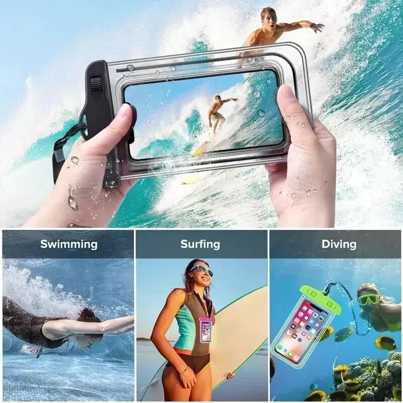 كيس موبايل مقاوم للماء لكل الأجهزة