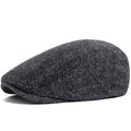 Herringbone Newsboy Beret Cap