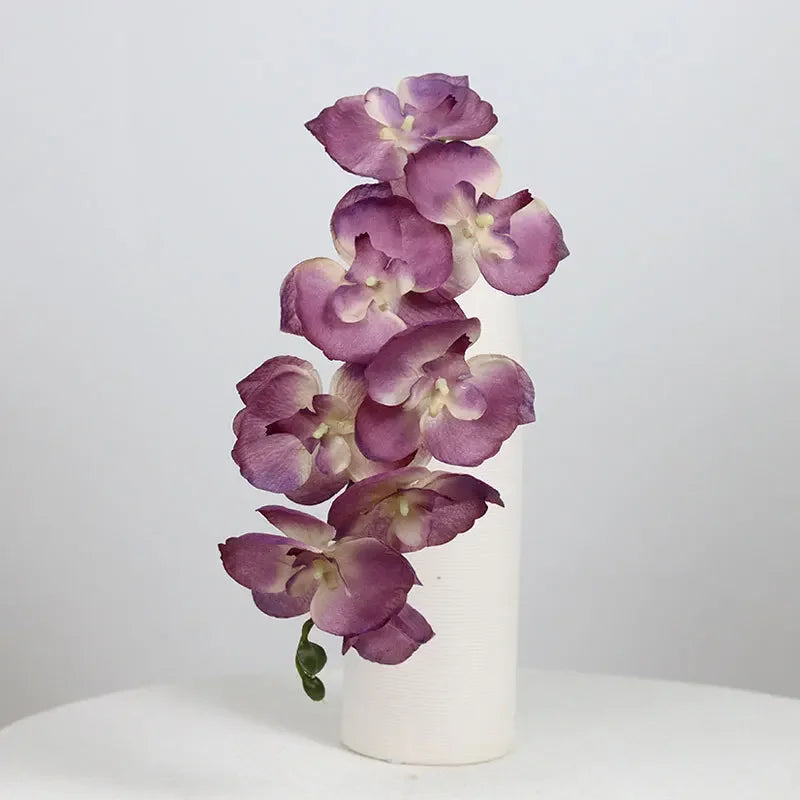 8-Head Silk Butterfly Orchid 70cm
