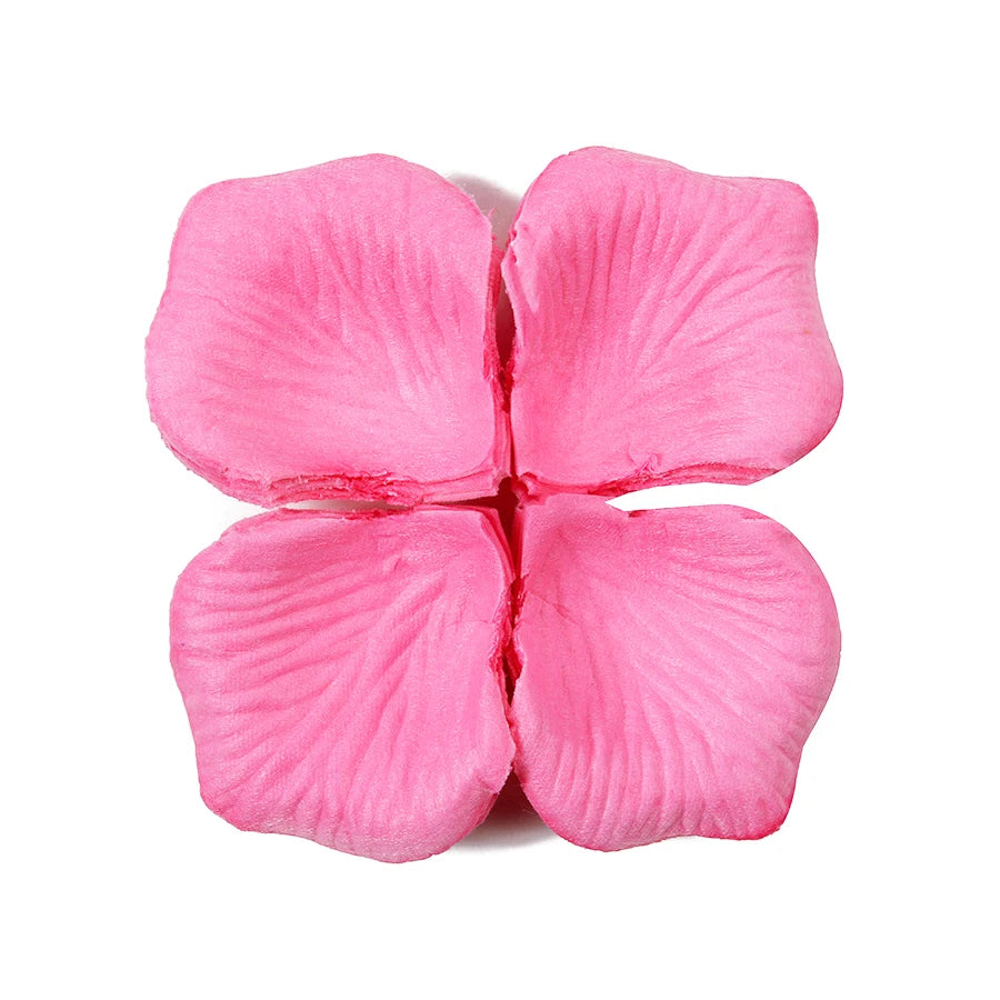 Silk Rose Petals – 100 Pcs