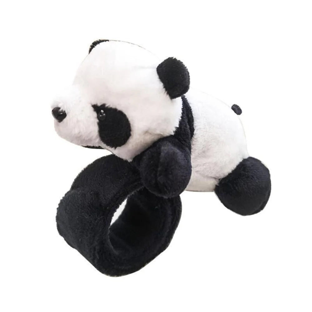 Mini Panda Plush Slap Bracelet