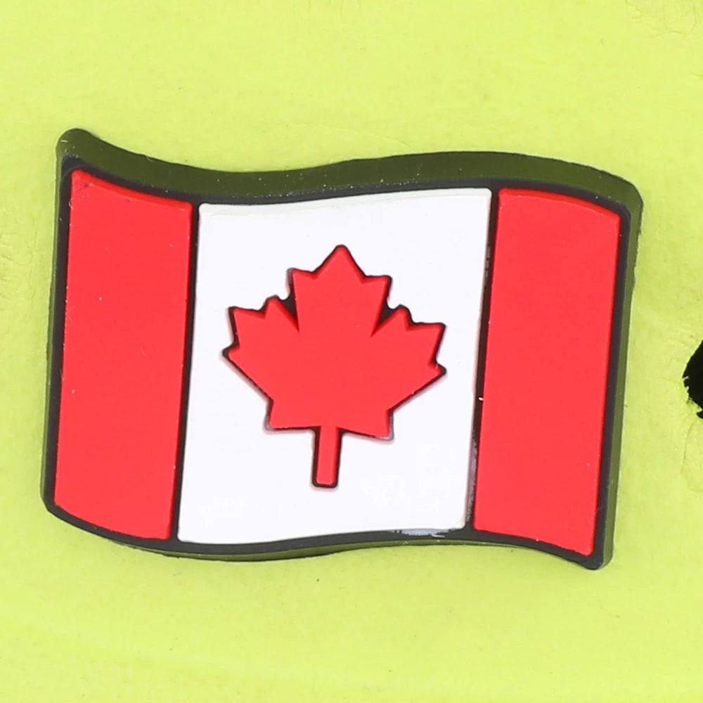 National Flag Shoe Charms
