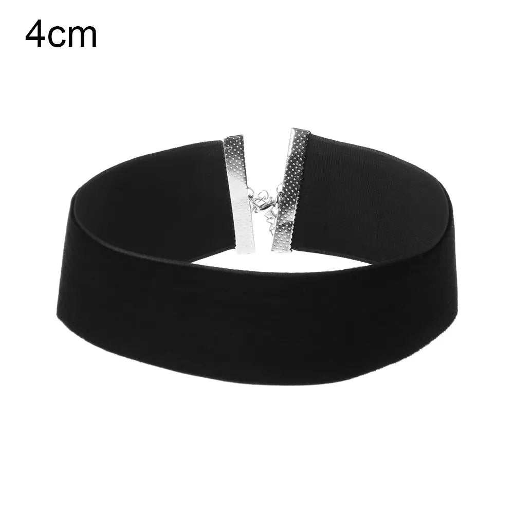 Gothic Velvet Ribbon Choker