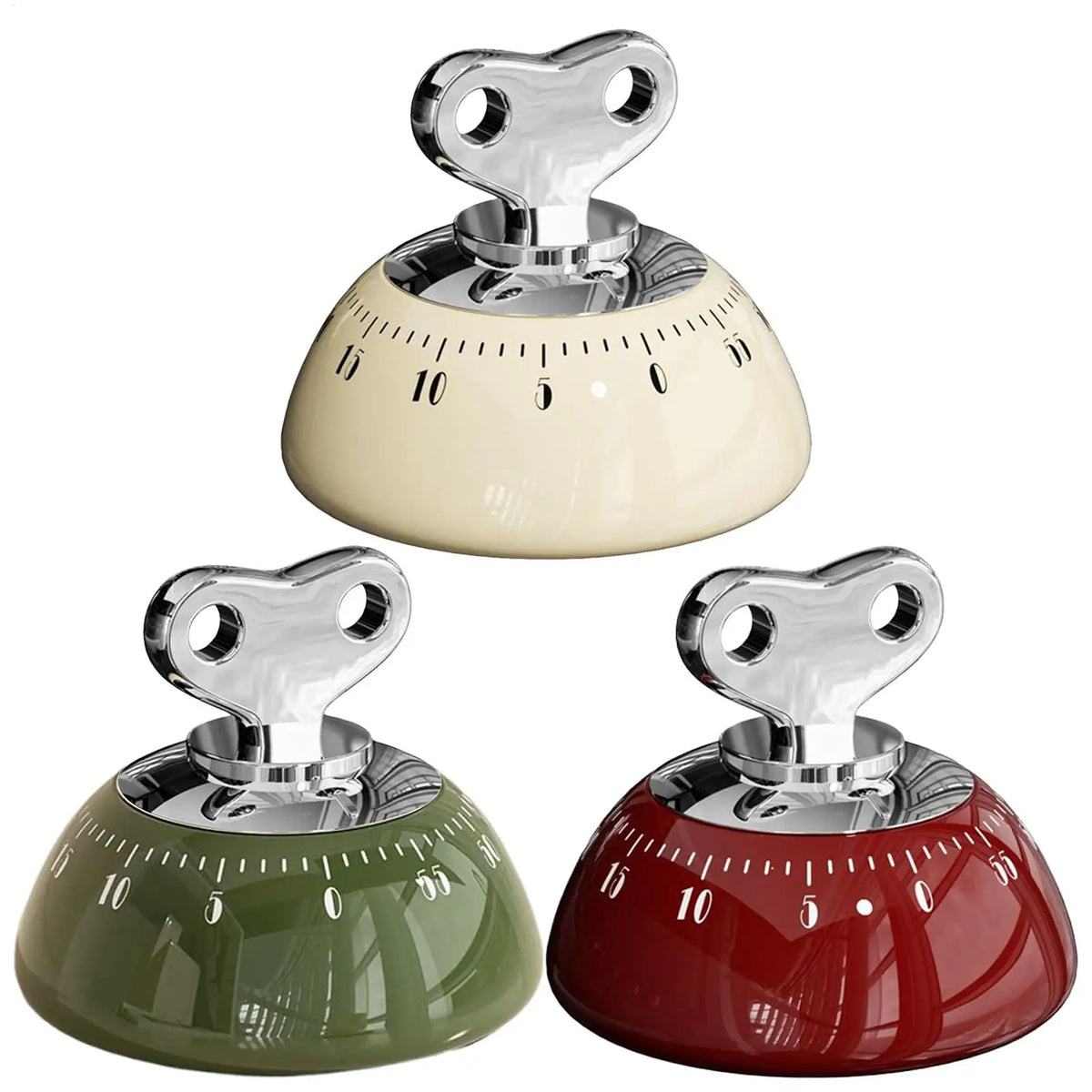Magnetic 60-Minute Kitchen Timer