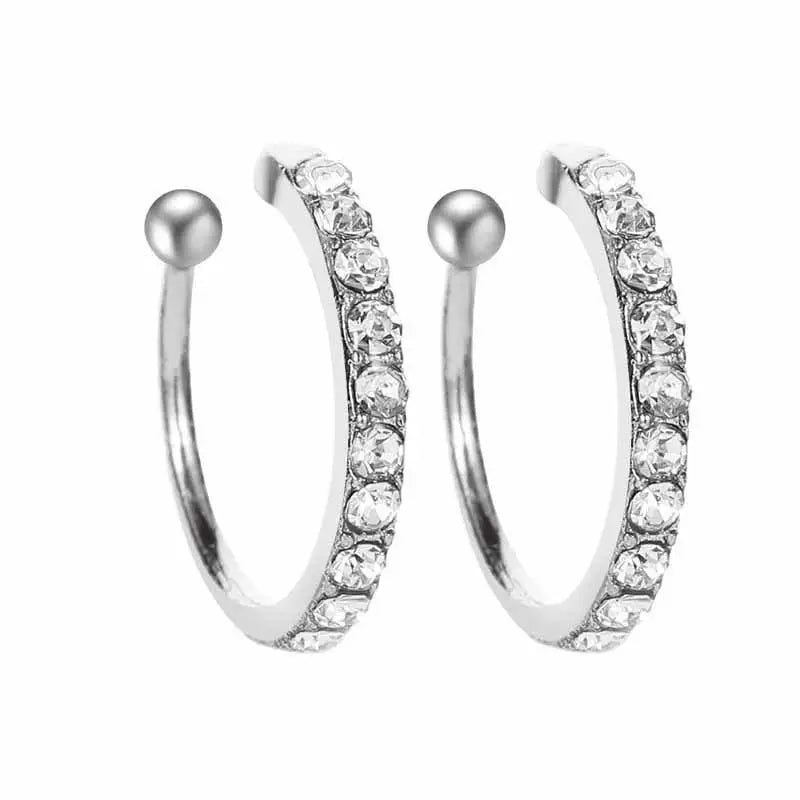 Zircon Butterfly Ear Cuff – No Piercing