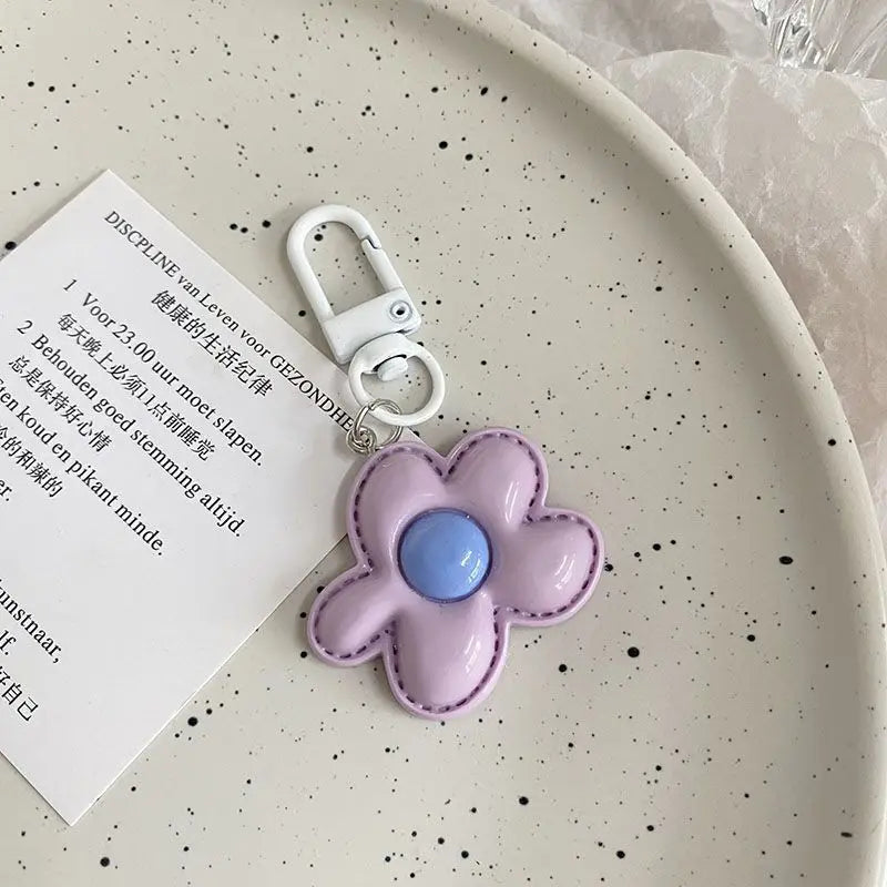 Cartoon Flower Keychain