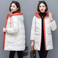 Women's Long Windproof Puffer Coat