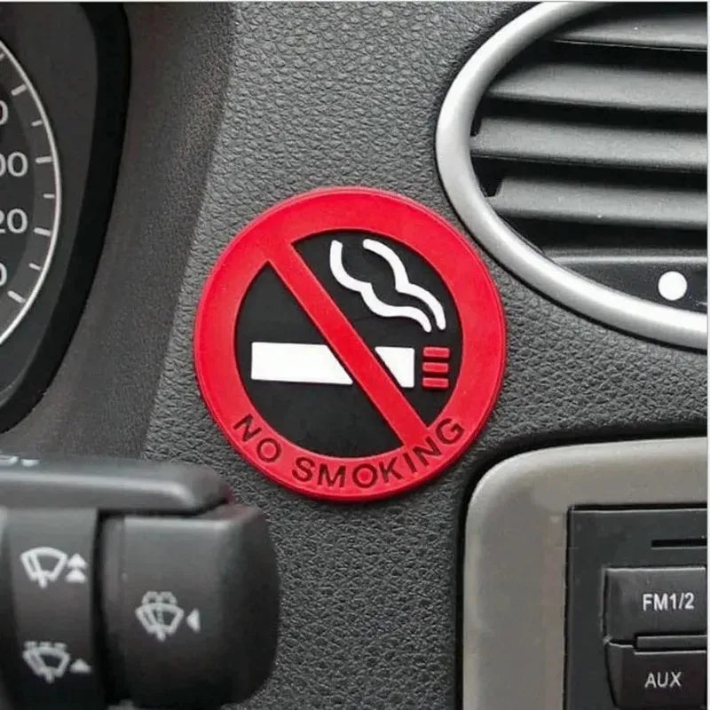 🚭 No Smoking Car Sticker