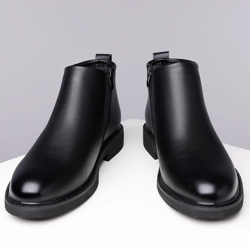 Men's Genuine Leather Chelsea Boots