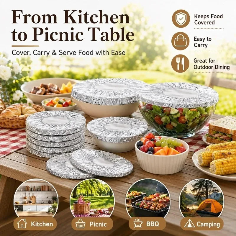 Aluminum Foil Bowl Covers