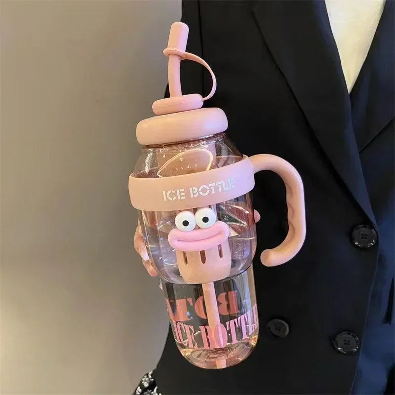 Large Straw Water Cup