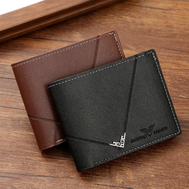 Lychee Texture Men's Wallet