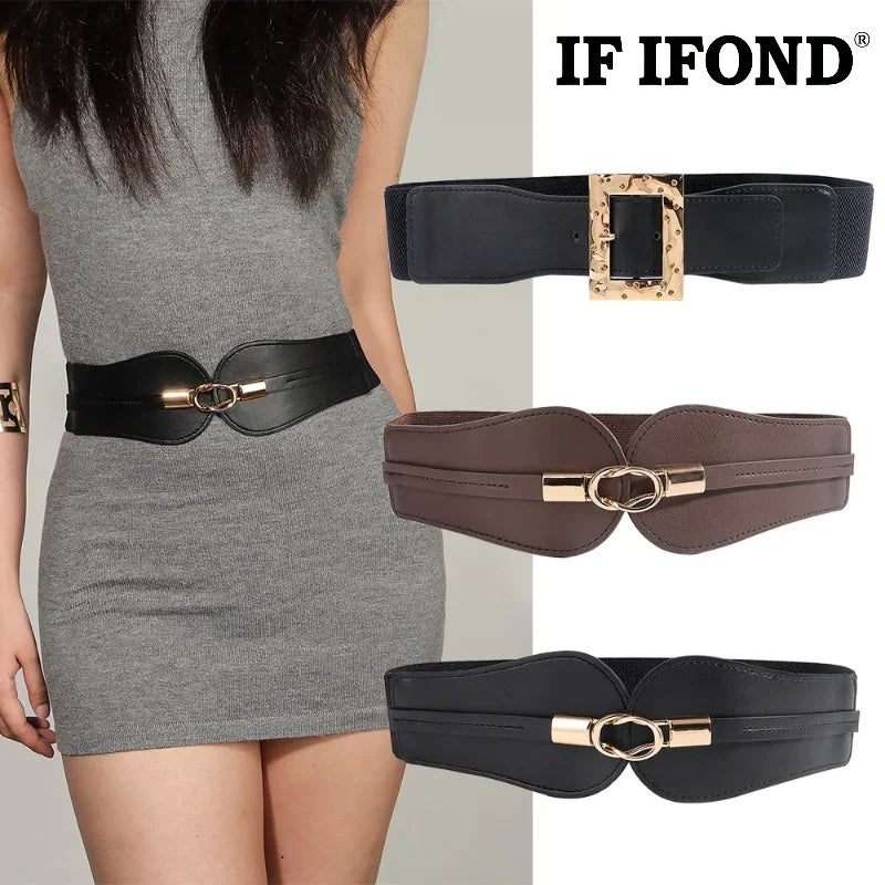 Women's Stretch Waist Cincher Belt