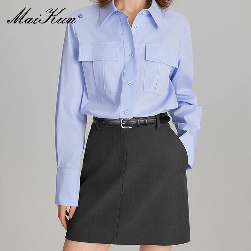 Women's Faux Leather Pin Buckle Belt