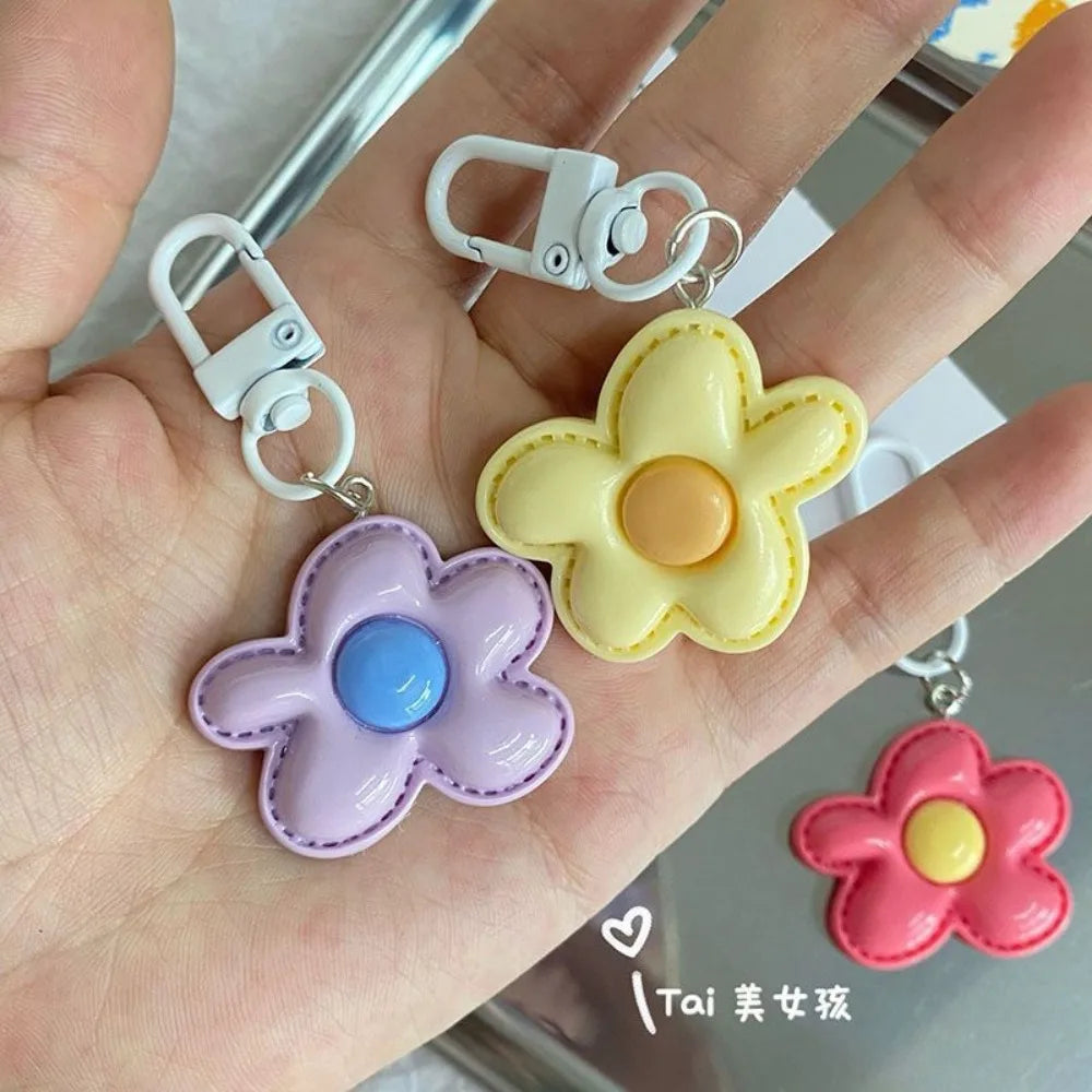 Cartoon Flower Keychain