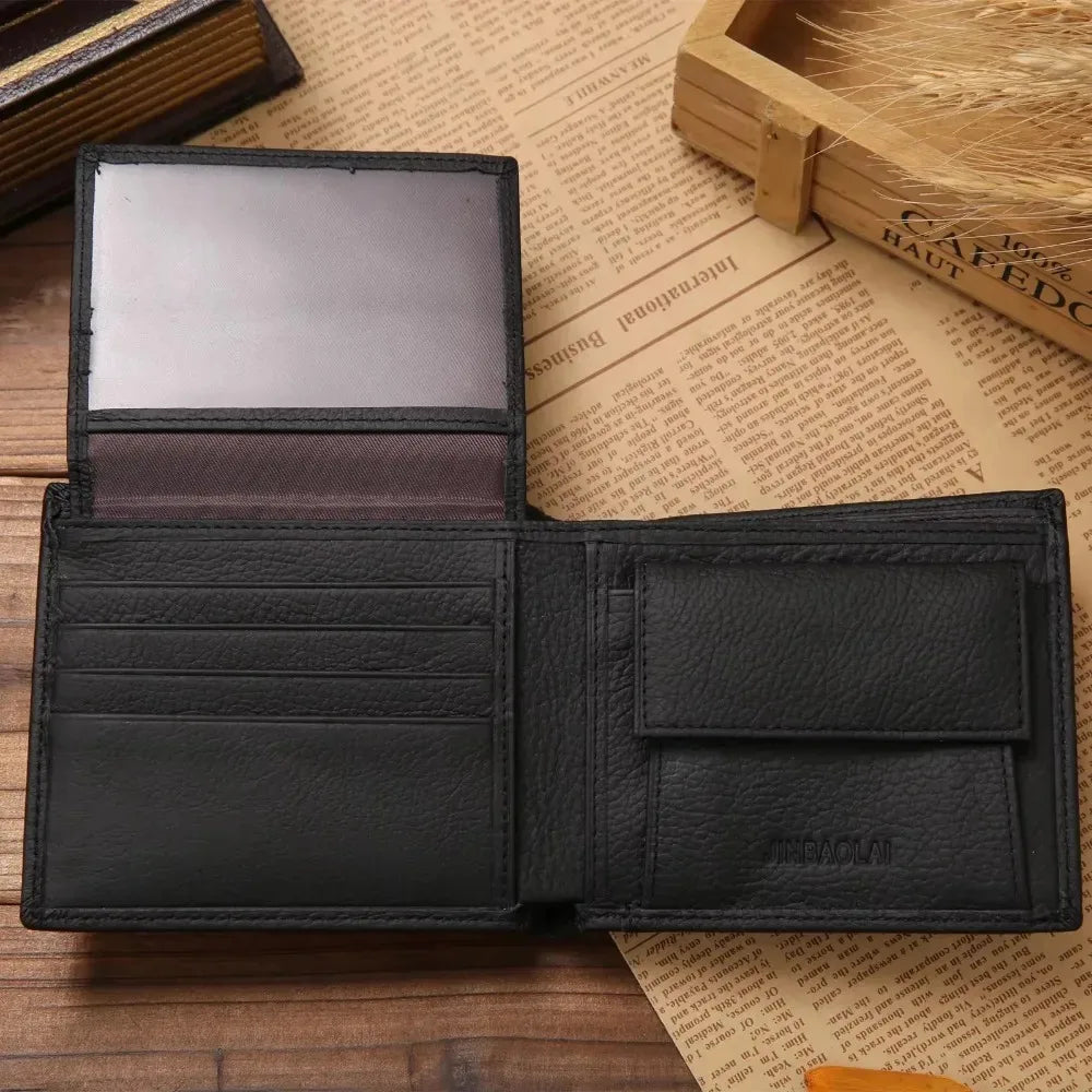Genuine Cowhide Men's Wallet