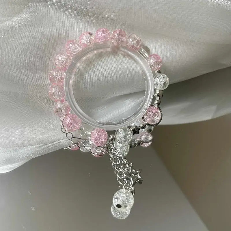 Lucky Bead Butterfly Charm Bracelet