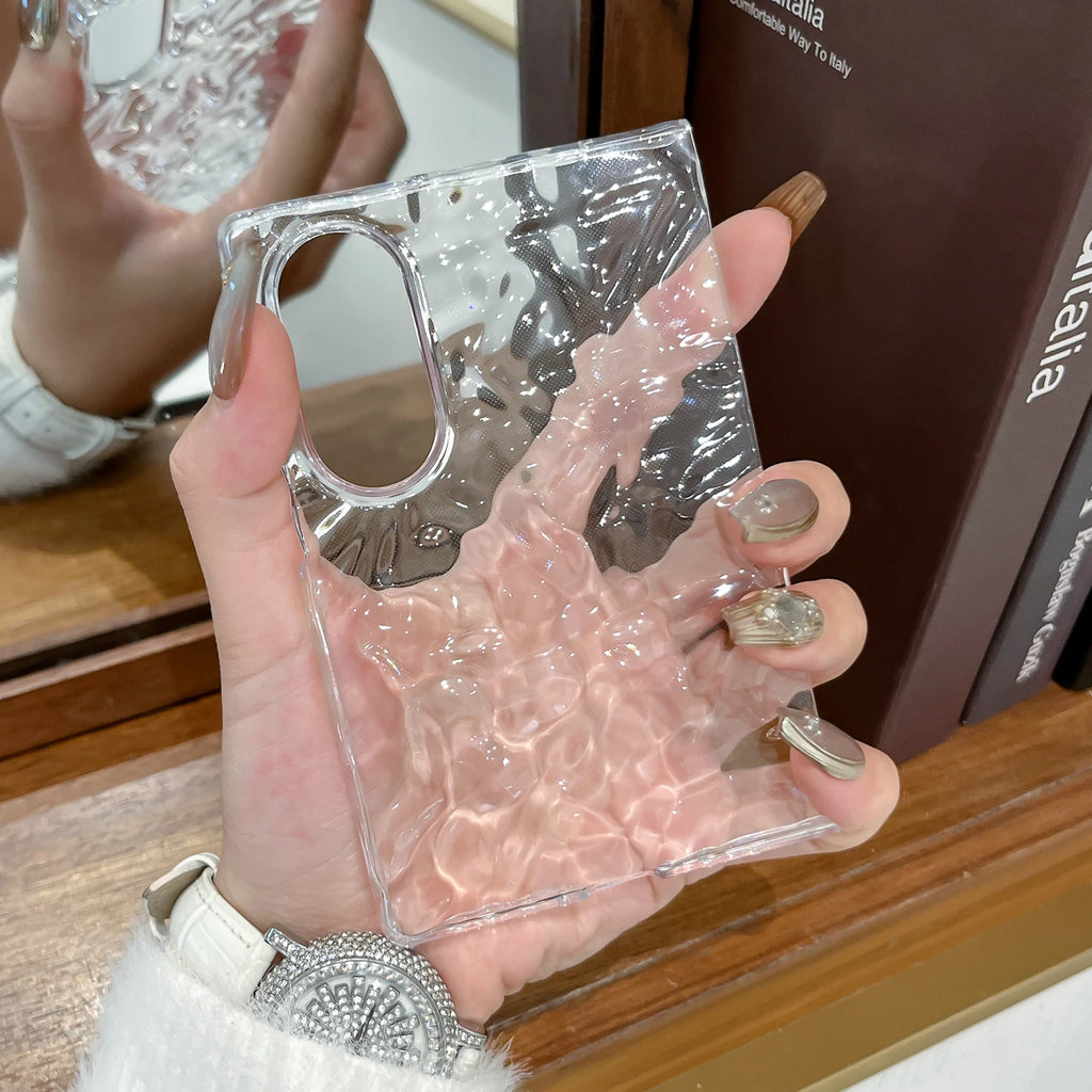 💧 حافظة سوار اللؤلؤ بتصميم تموج الماء