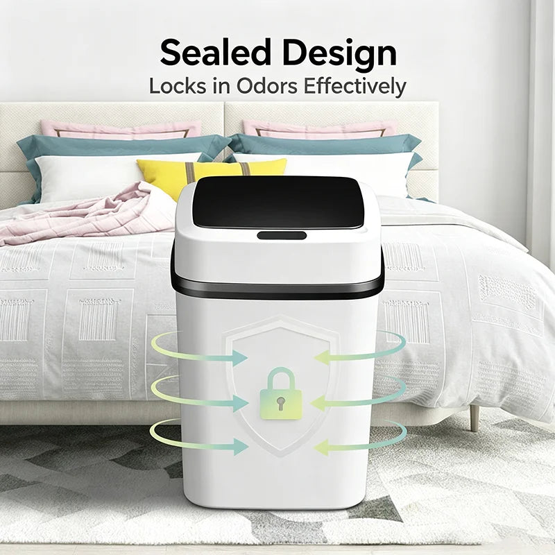 13L Touch-Free Motion Sensor Trash Can