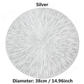 Hollow Round PVC Placemat
