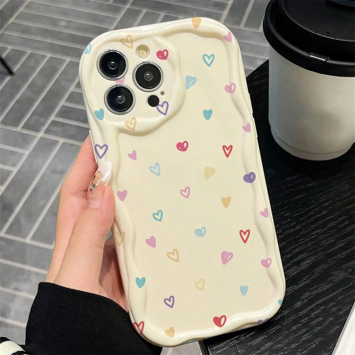 Love Heart Soft Phone Case
