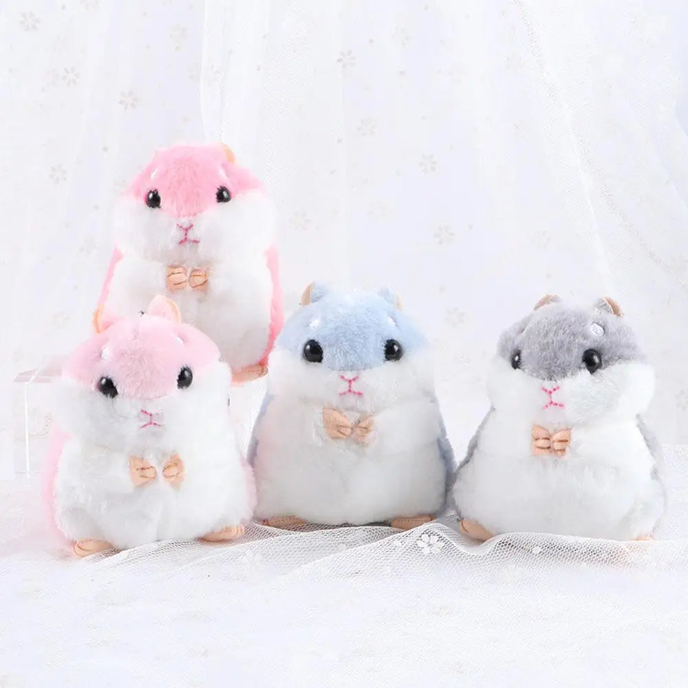 Mini Plush Animal Keychain