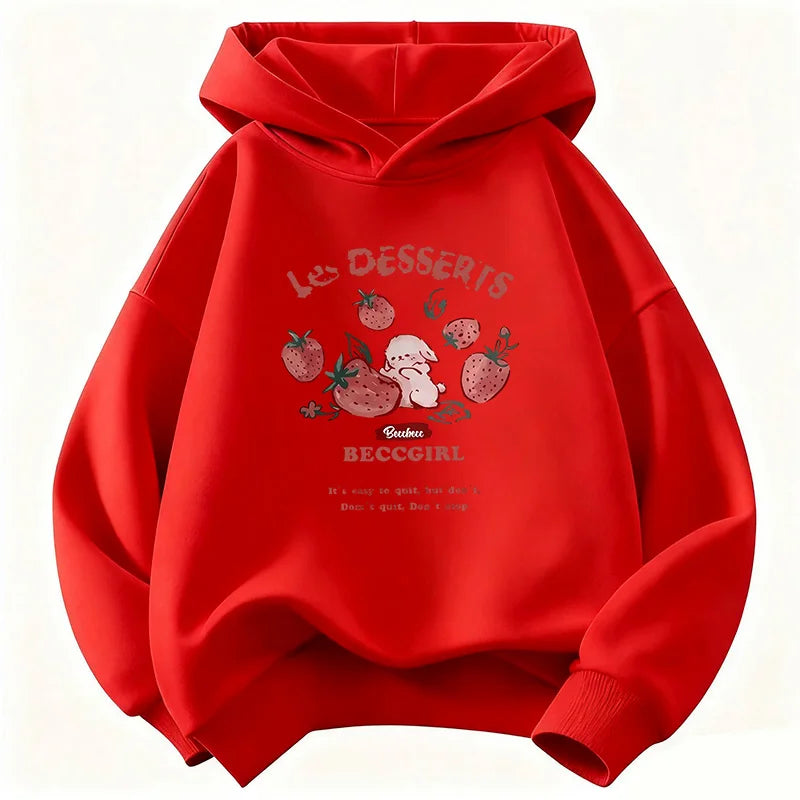 Kids Strawberry Hoodie