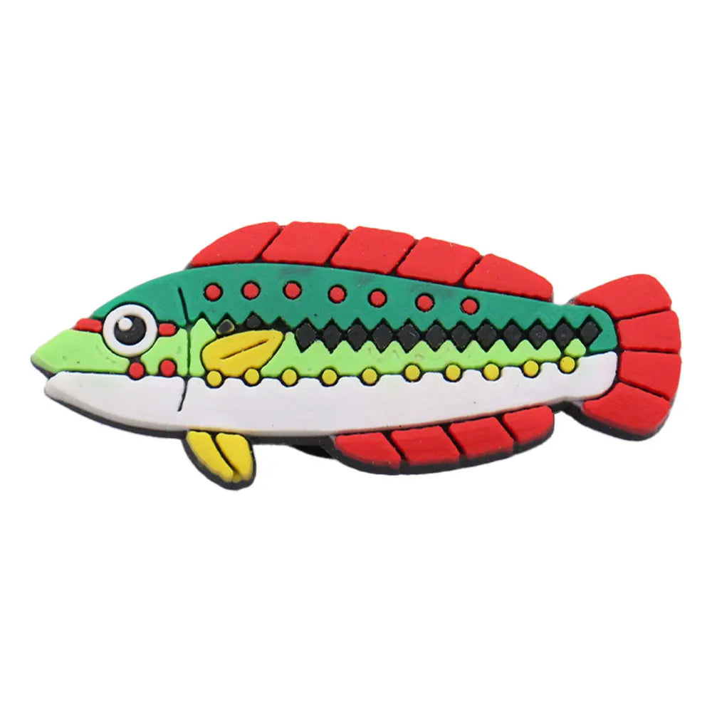 Tropical Fish & Shark Shoe Charms