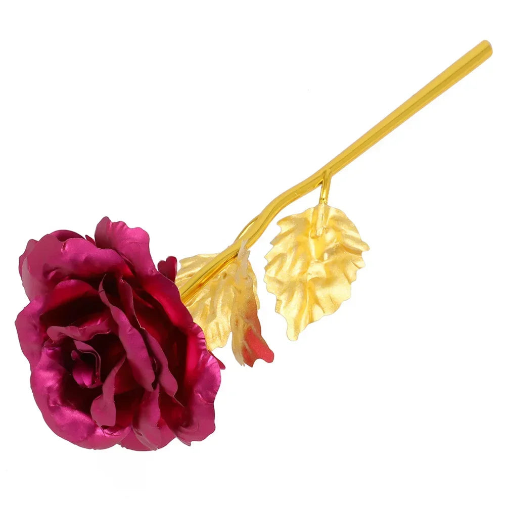 24K Gold Foil Eternal Rose