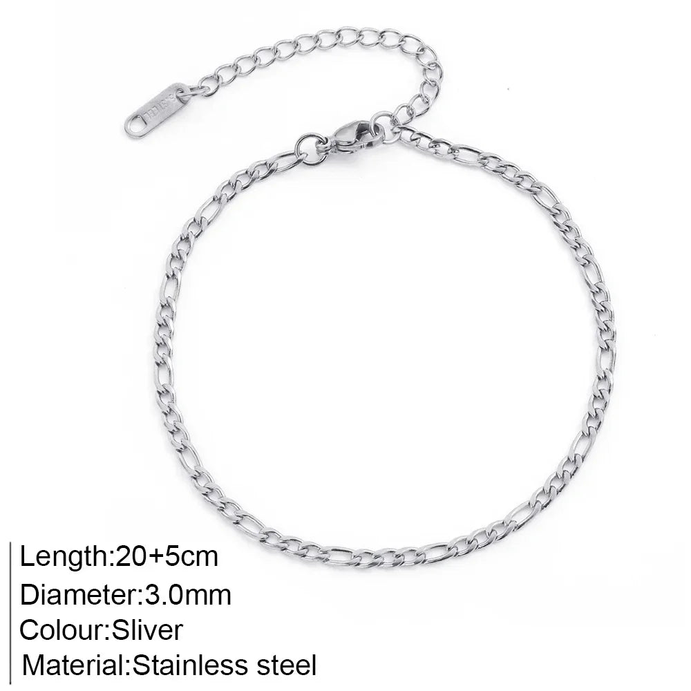 ✨ Stainless Steel Beach Anklet Jewelry