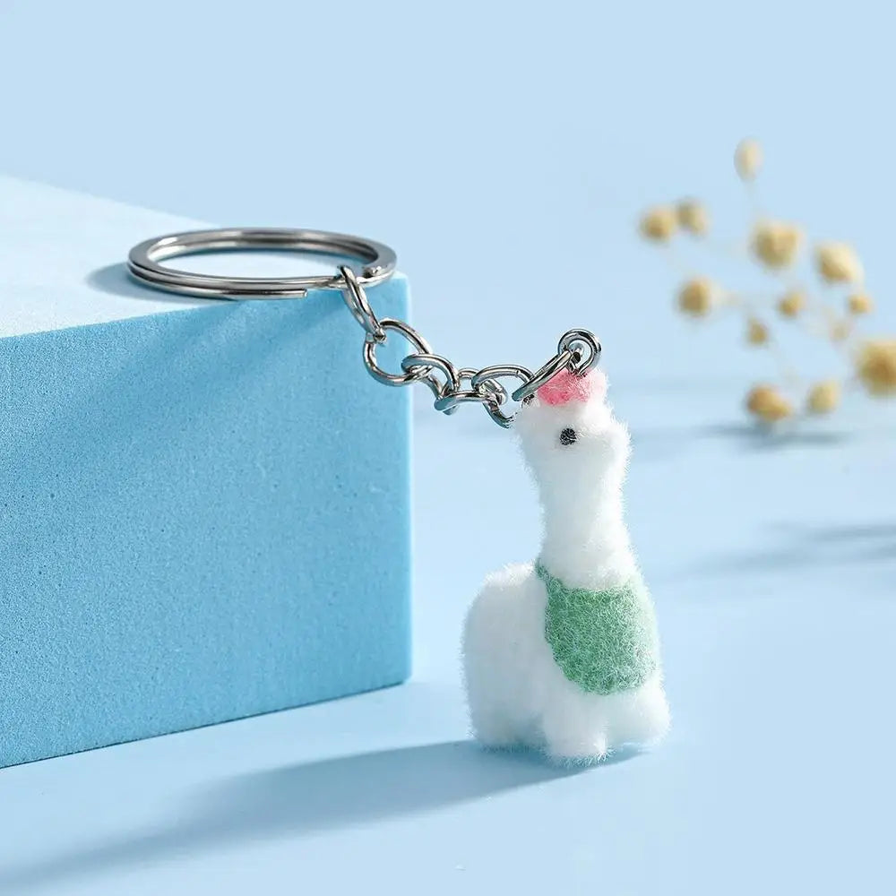 Fluffy Animal Keychains