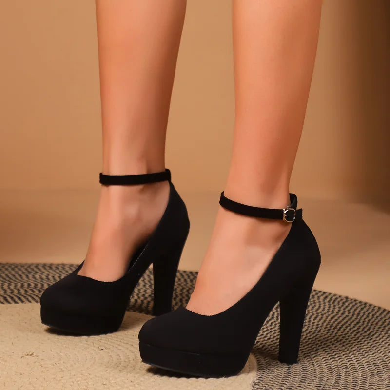 Women's Platform Mary Jane Pumps
