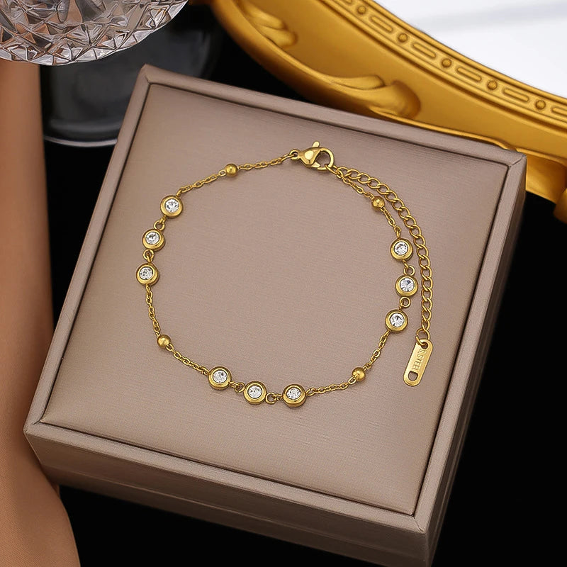 🦋 Butterfly Zircon Jewelry Set