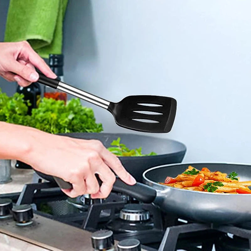Heat-Resistant Silicone Spatula Set